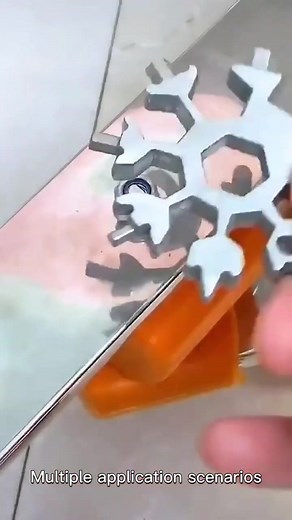 Free Delivery | 18 in 1 Snowflake Multi Functional tool #freedelivery #Snowflake #screwdriver #multifunctional #tool #18