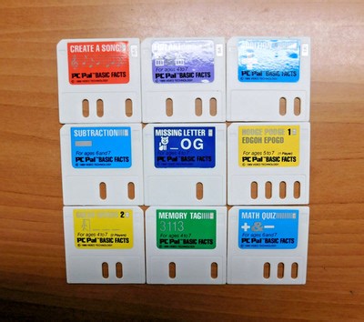 Vintage lot of (9) 1989 VTECH PC Pal Computer Learning Video Game Cartridges | eBay