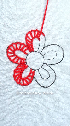 🔥Beautiful red flower stitch hand embroidery tutorial❣️ #reelsfypシ #reelsviralシ #virals #reelsfbシ #reelsfacebook #reelstrending #reelsvideoシ #trendingreelsvideo #trendingpost #trendingvideo #trendingreels #trend #reels #fb #fbreelsfypシ゚viralシ #fbyシvideo #fbreelsfypシ゚ #fbpost #viralvideoシ #viralreelsfacebook #viralreelsfb #viralreelsシ #viralpost #diy ##learning #handmade #stitch #follower #everyone #satisfying #embroidery #fypシ゚viralシ #fypシ #fypageシ #fypviralシ #fypviral #fypシ゚viral #love #facebo