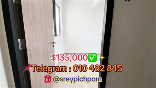 🌟 HOT DEAL: Urban Village Phase 2 Resale! 🌟 •🛏️ Bedrooms: 3 (Spacious & Modern) •🚿 Bathrooms: 1 •📏 Size: 127 sqm (Large living space!) •🔑 Status: Ready to move in immediately! 🚚💨 •📍 Location: Samdach Hun Sen Blvd (60M Street) – The fastest-growing area in Phnom Penh ☎️ Telegram : https://t.me/sreypichpom #condocambodia #phnompenhcity #condoliving #luxuryproperty #condominium