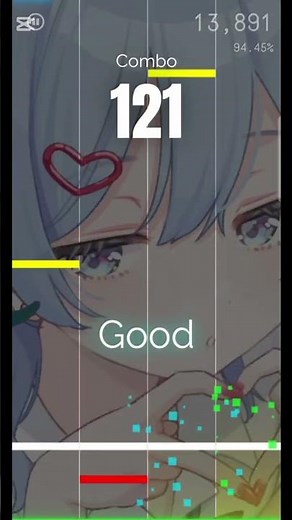 리듬게임 체리팝(Cherry Pop)-1 リズムゲーム チェリーポップ(Cherry Pop)-1 #vocaloid