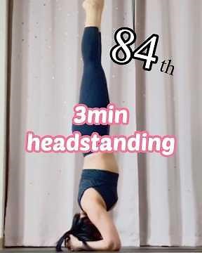 🧞‍♂️ 3min headstanding 84