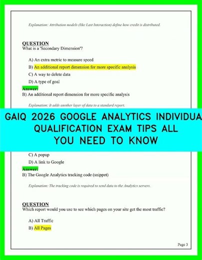 GAIQ 2026 Mastery: The Google Analytics Individual Qualification Certification Guide