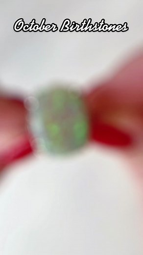 October Birthstones: Opal & Tourmaline Jewelry Collection