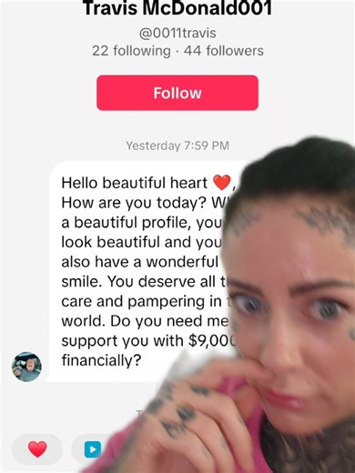 Anyone else cop these daily 😂😂😂 I wonder who's picture they stole this time 😭 #scam #scammer