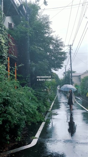 It rained heavily in Tokyo today☔️ #rain #rainyday #tokyo #japan #日本 #aesthetic #cinematic #aesthetics #vibes | Kaka.in.tokyo
