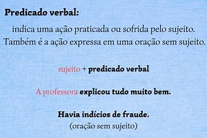 Predicado verbal: o que é, como identificar - Brasil Escola