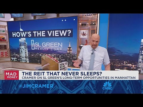 After this quarter, SL Green's business is in good shape, says Jim Cramer
