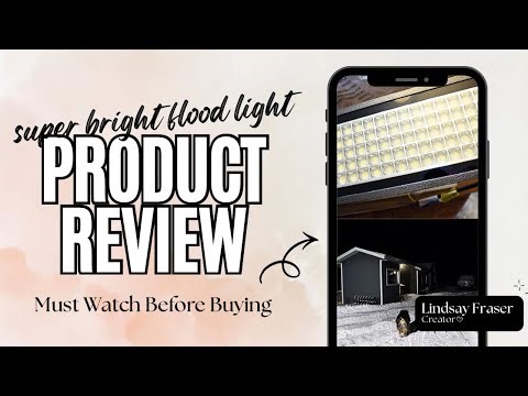Blindingly Bright Backyard Upgrade | 150W 15,000 Lumen LED Flood Light Review