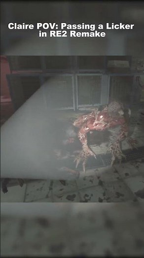Resident Evil 2 Remake: This Is What Claire Sees When Passing a Licker in RE2 Remake!