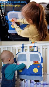 CROCHET CAMPER VAN ORGANIZER...too cute!! Get the pattern here (affiliate link)-->https://rstyle.me/ VWJQ-xuvplaxpqSubW4VfQ . | Crafty Morning