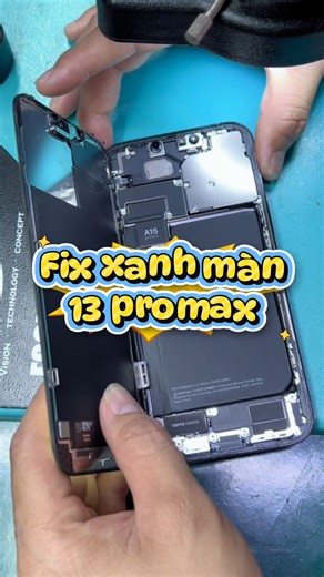 Fix Xanh Màn iPhone 13 Pro Max iPhone 13 Pro Max của bạn bị xanh màn, nhấp nháy? 👉 Đến Hiếu Nguyễn Store chuyên fix lỗi xanh màn nhanh – gọn – chuẩn như zin. ✅ Sửa đúng bệnh – báo giá trước khi làm ✅ Linh kiện zin – bảo hành rõ ràng ✅ Kỹ thuật tay nghề cao – xử lý nhận máy ngay ✅ Tiết kiệm chi phí hơn thay màn mới 📍 Hiếu Nguyễn Store 159 Nguyễn Tư Giản, Phường 12, Gò Vấp 📞 Hotline: 0981 554 922 💥 Fix xanh màn – Lấy liền! 💬 Inbox ngay để được kiểm tra MIỄN PHÍ nhé! | Hiếu Nguyễn Store - Cửa 