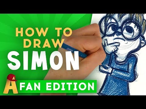 How-To-Draw Simon Fan Edition | Alvin and the Chipmunks