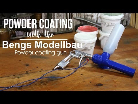 DIY Powder Coating How to Powder Coat with the Bengs Modellbau powder coating gun