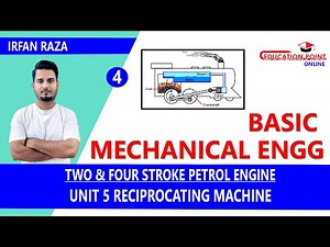 Two & Four Stroke Petrol Engine | Basic Mechanical Engineering RGPV B.Tech 1st Year