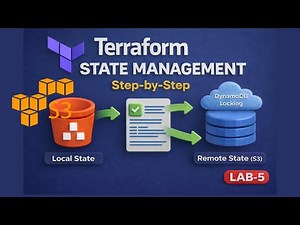Terraform State Management Explained | Local vs Remote State with S3 & DynamoDB Locking | Lab-5.1