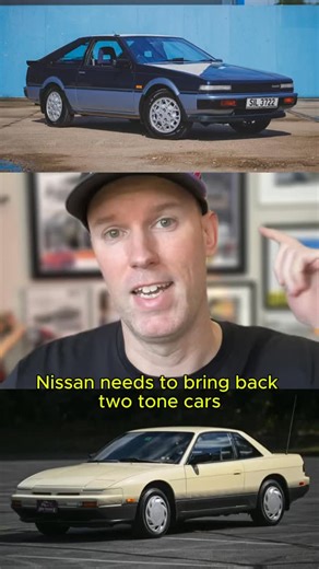 Bill Tomlin on Instagram: "Nissan needs to bring back two-tone cars. These factory color combos had style. What’s your favorite? #TwoToneTuesday #S13Silvia #Z31 #R31Skyline #S12Silvia #Cefiro #NissanHeritage #JDMClassics #80sCars #90sCars #RetroJDM #NissanStyle #BringBackTwoTone"