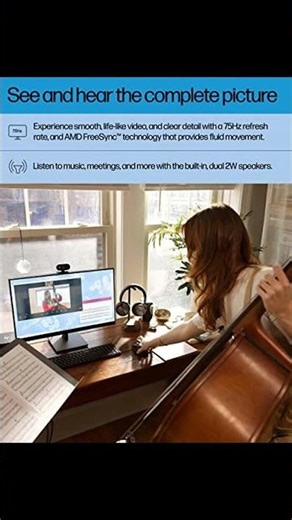 Maximize Your Workspace with the HP 27h Monitor