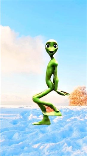 Dame tu casita|👽green alian dance challenge #shorts