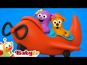 Airplane Adventure with Nico & Bianca! ✈️ Fun Learning for Toddlers