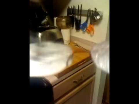 Demonstration of Armour Etch to remove anti-reflective coating on plastic eyeglass lenses