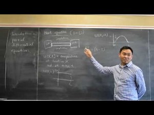 PDE introduction to heat equation