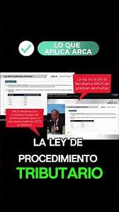 ARCA FINES: The reality that applies today if you don't submit your tax returns on time 👀