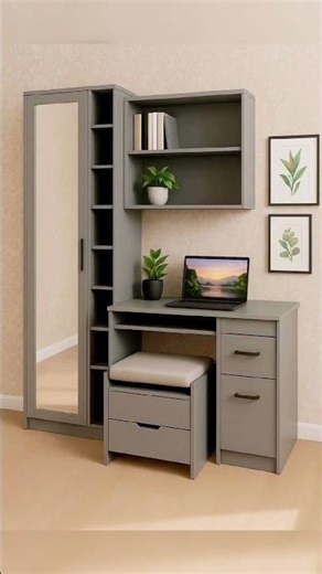 computer table #furnituredesign #interiordesign #computercabinet #shortvideo #interiordesign