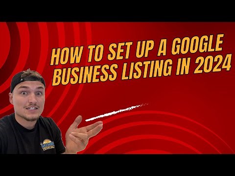 How to set up a google business listing in 2024!