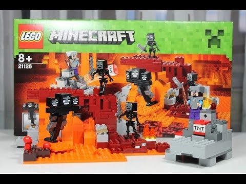LEGO Minecraft 2016 Set 21126 Der Wither Unboxing & Review deutsch german