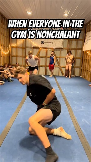 When Everyone in the Gym is Nonchalant