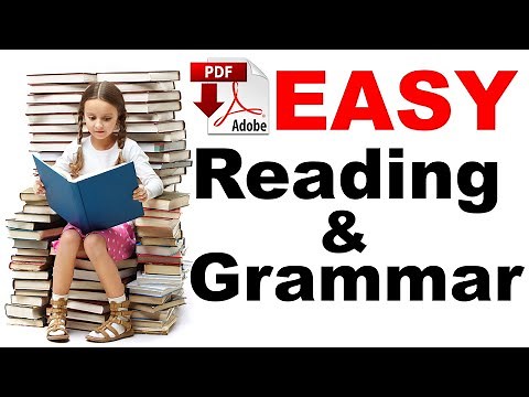 Reading and Grammar Exercise level A1 - Very Easy - Easy English Lesson