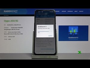 Geekbench 5 CPU Benchmark on OPPO A54 5G Performance Test