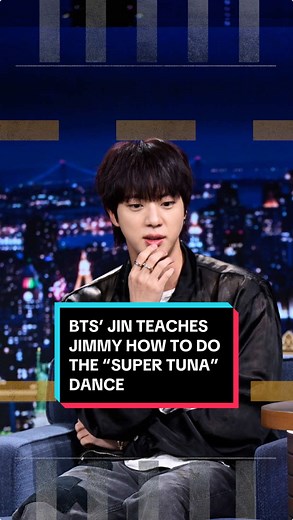 BTS' Jin Teaches Jimmy Fallon the Super Tuna Dance