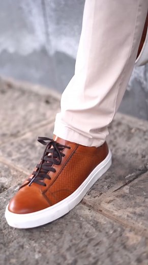 GIÀY THỂ THAO DA NAM (DA THẬT) - DUCA DI MORRONE - SẢN XUẤT TẠI ITALY #mii #madeinitaly #virals #ThoiTrangHangHieu #giayhieu | Made in Italy