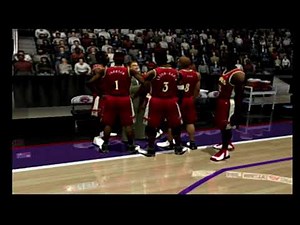 NBA Live 2004 Raptors vs Hawks