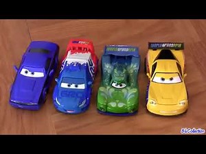 Disney Cars 2 Rod, Raoul, Carla, & Jeff Gorvette Review