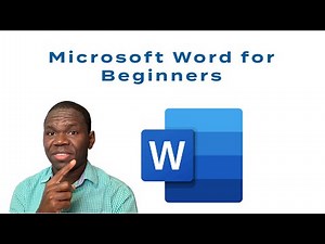 Microsoft Word Tutorial - Beginner's Guide