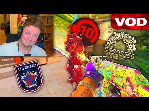 REN PLAYS TWO GAMES vs. FACEIT LVL 10 STACKS (40 BOMB)