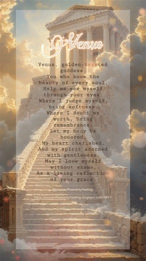 Prayer To The Goddess Venus 🤍 (for self-love and self-worth)