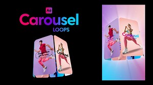 Carousel Loops Vertical – Seamless Slideshow Motion Pack
