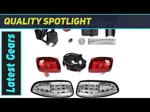 Transform Your EZGO RXV: The Ultimate LED Light Kit Upgrade!