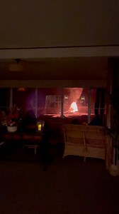 imagine THIS is your hotel!? yesss VOLCANO HOUSE in hawaiian volcanoes national park has rooms with THIS VIEW! would you stay here?! #volcanohouse #treehousechicks #volcano #views #destination #hvnp #hawaii #hawaiivolcano #lava #lavafountain #views #Eruption2025 #bigislandlava #Boomnow | Kelli Veras