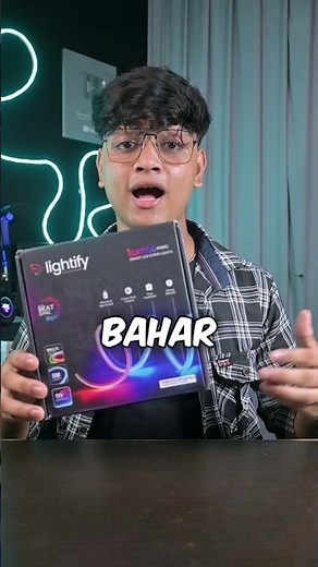 Transform Your Room in 10 Seconds! 🤯 | Lightify Lumix RGBIC Neon Light