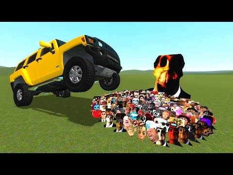 Obunga Nicos Vs Cars - Garry's Mod [Nexbots] ALL EPISODES Compilation