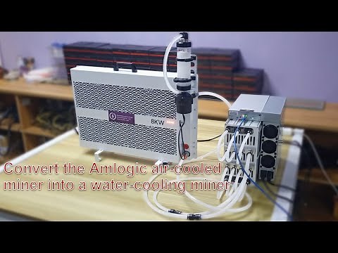 How to upgrade water block and liquid cooling system for ASIC miner for more stable low temperature