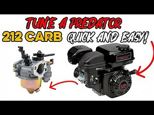 How To Tune A Predator 212 Carb (Quick & Easy!)