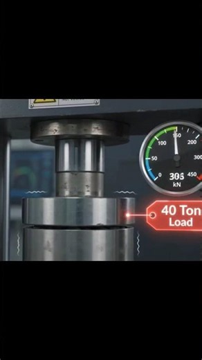 Aggregate Crushing Value Test (ACV Test) |#concrete #construction #aggregates #trending #viralvideo