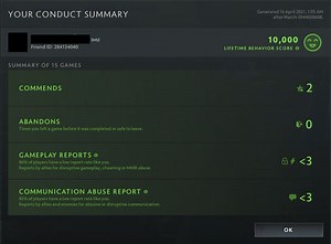 Dota 2 Matchmaking system: Is Behavior Score actually effective?
