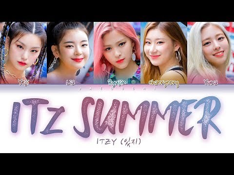 ITZY (있지) - IT'z SUMMER (Color Coded Lyrics Eng/Rom/Han/가사)